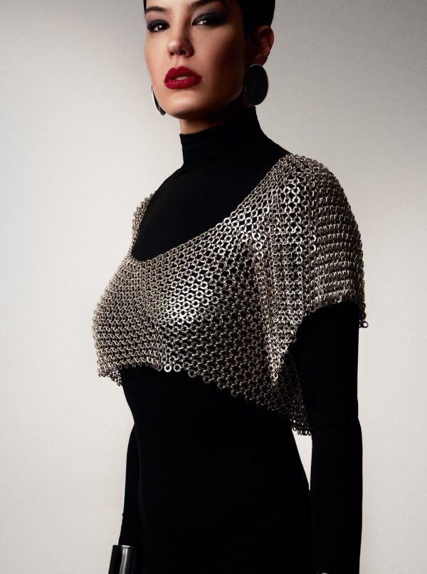 OEIL METALLIQUE HANDCRAFTED TOP