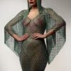 COSMOS HANDCRAFTED EVENING DRESS - Imagen 2
