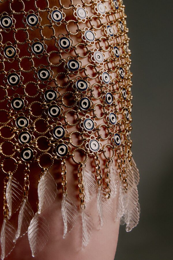 MINERALES´S EYE HANDCRAFTED EVENING DRESS - Imagen 5